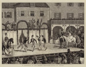 Una pastorale nelle province basche, danza dei satani